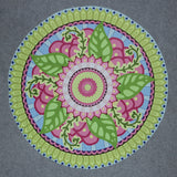 Round Beach Towel Yoga Picnic Blanket Bedspread Printed Beach Towel